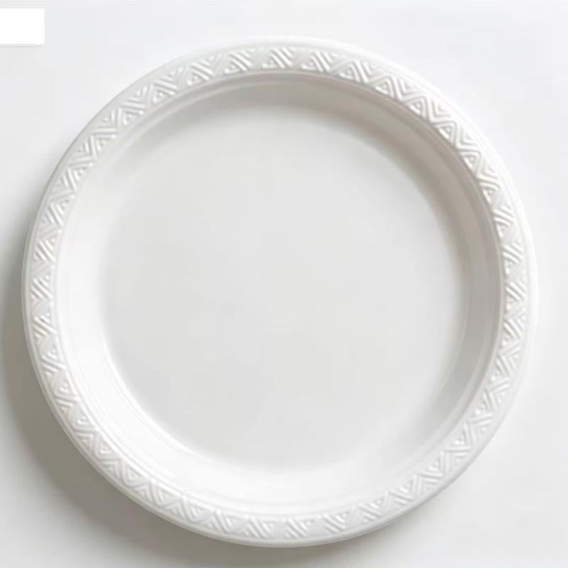 Plastik tallerkar 10 stk