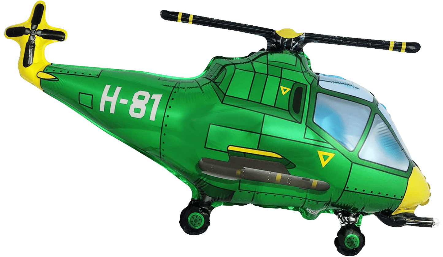 Tyrlu foliu ballon. - Grøn