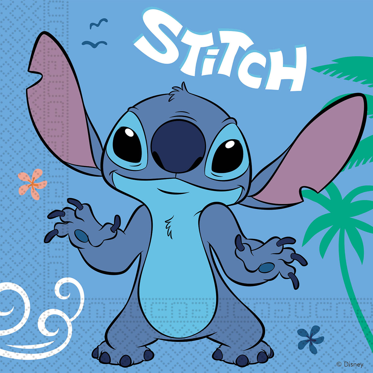 Stitch & Angel serviettar