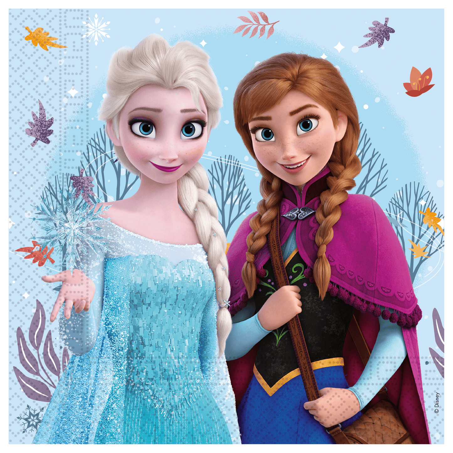 Frozen serviettar