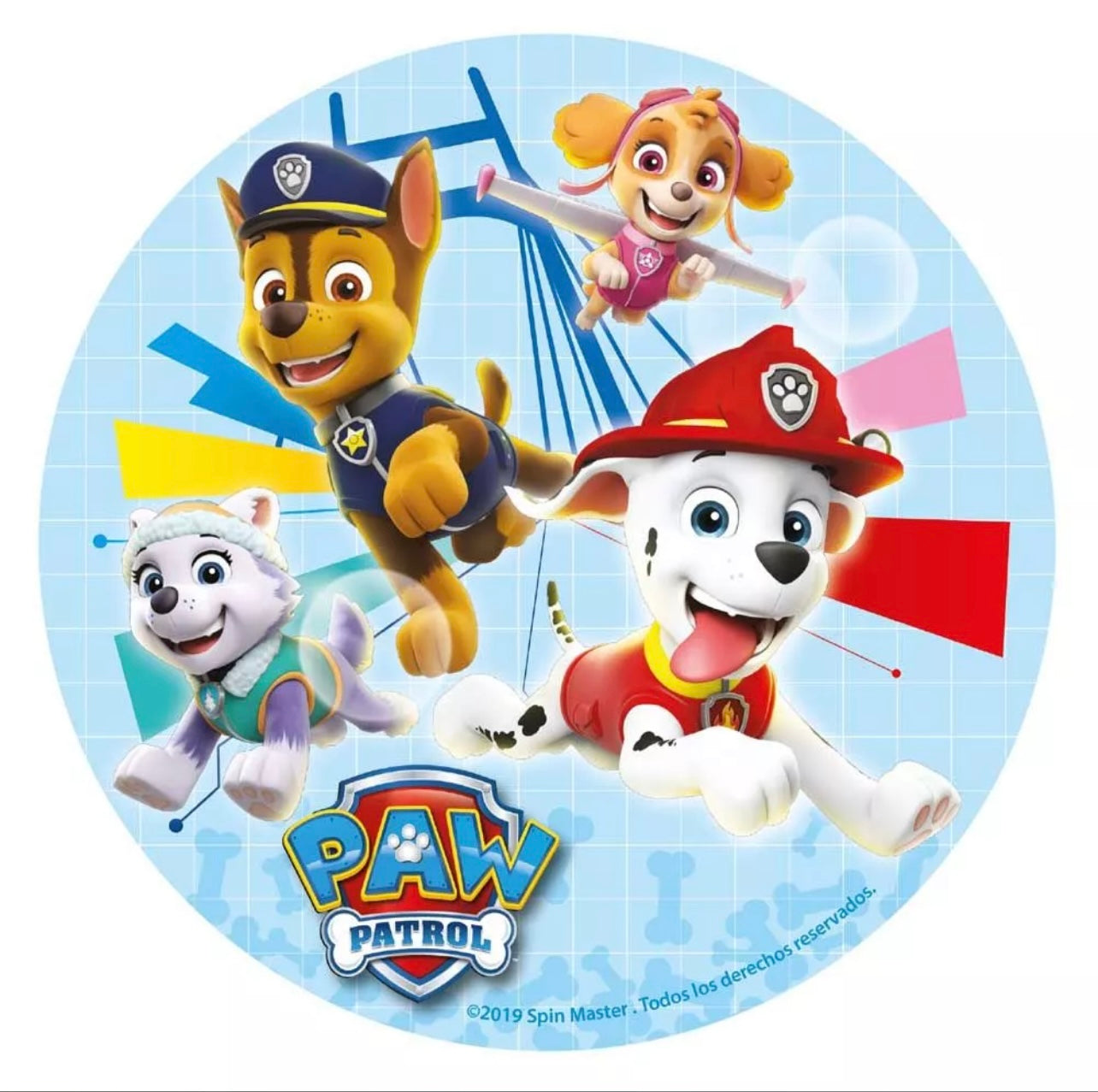 Køkuprint. - Paw Patrol