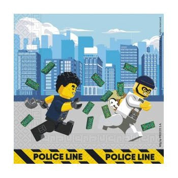 Lego city. - Serviettar
