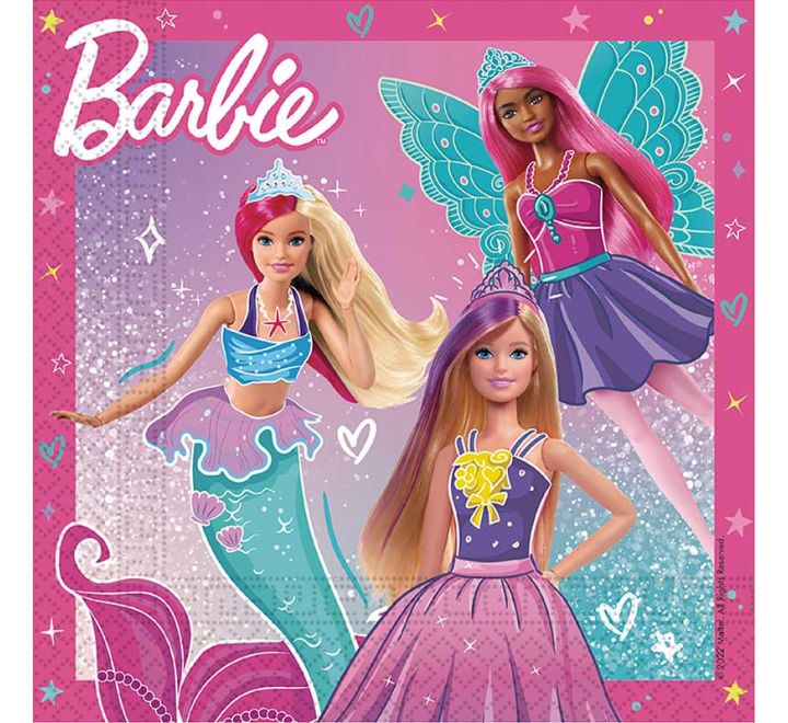 Barbie serviettar