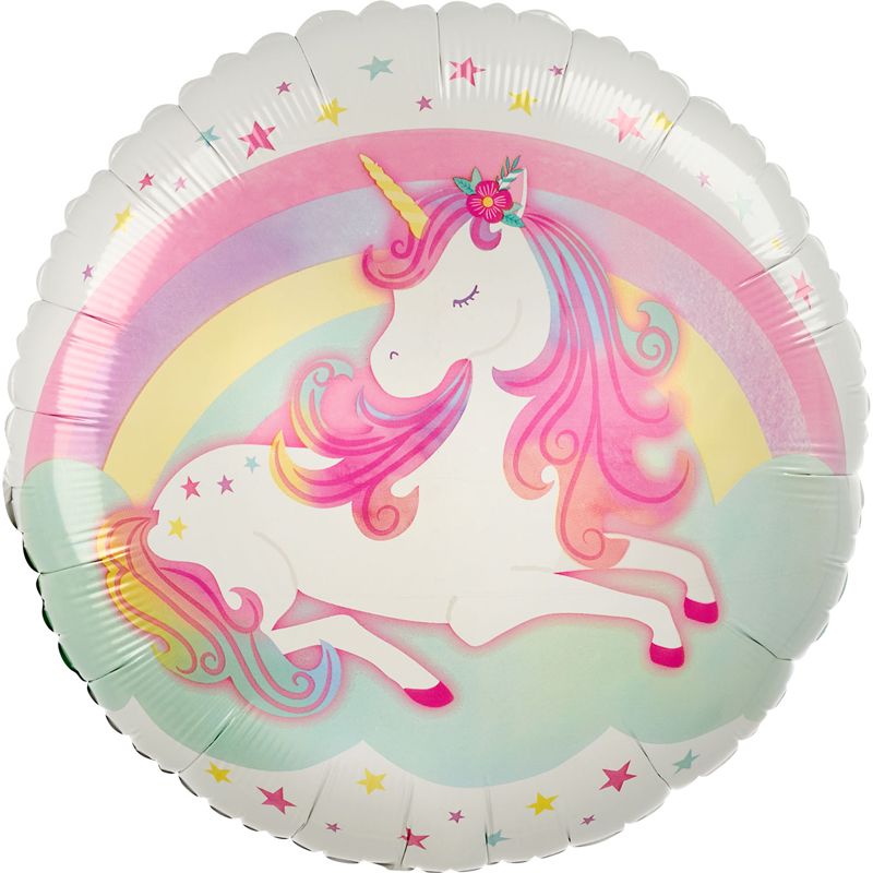 Unicorn foliu ballón