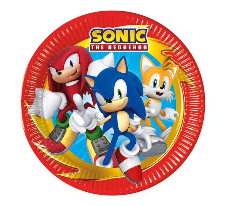 Sonic papp tallerkar