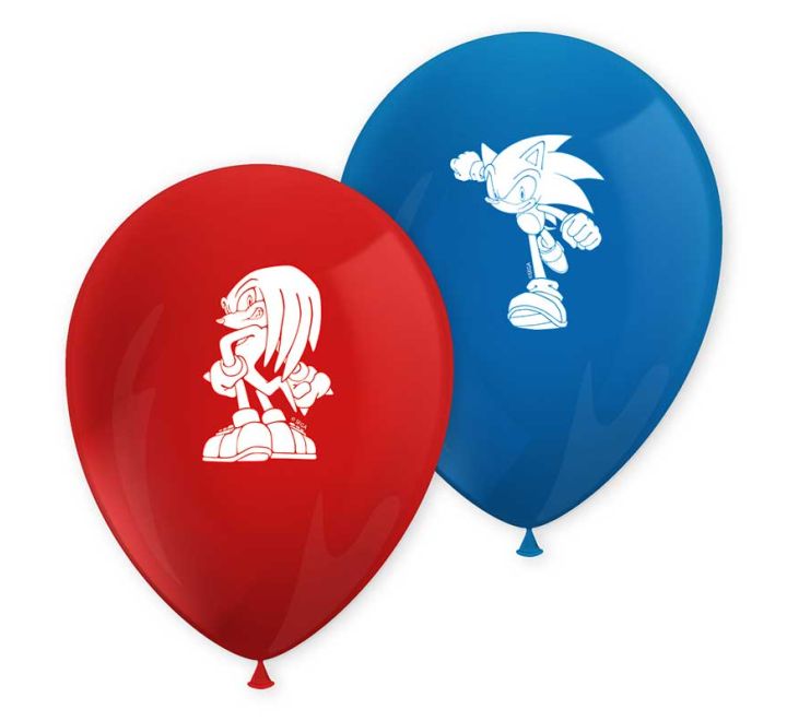 Sonic latex ballónir