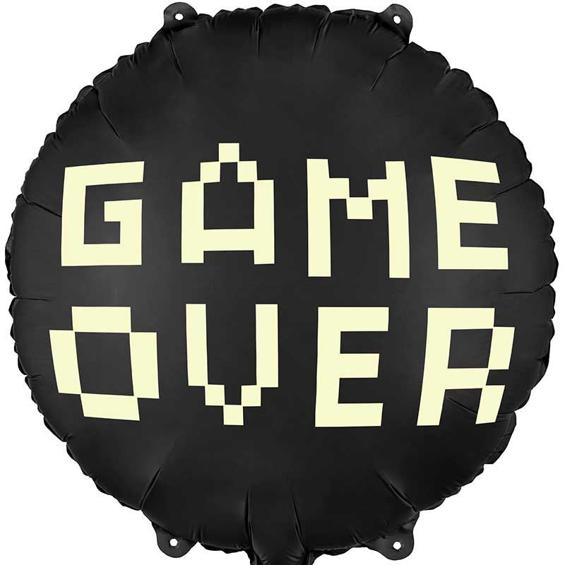 Game Over foliu ballón