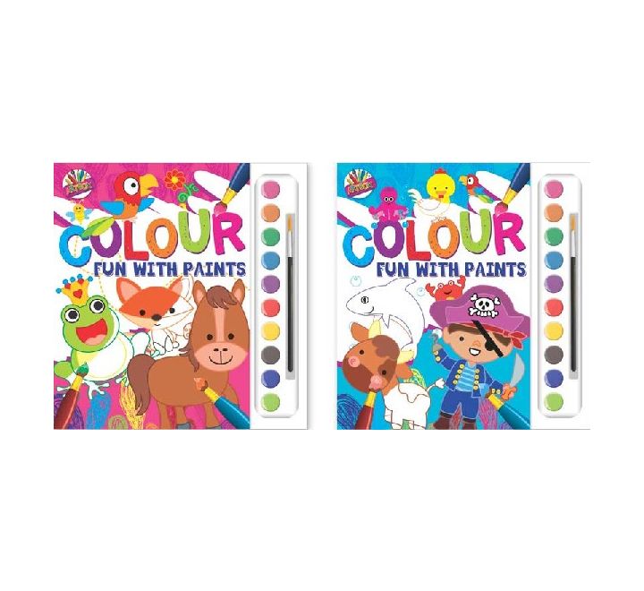 Colour fun with paint