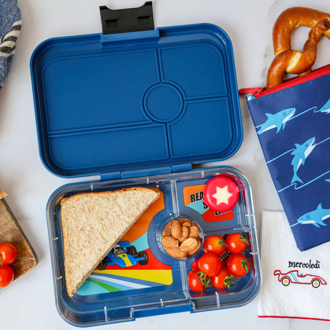 Yumbox Tapas - Blue race car