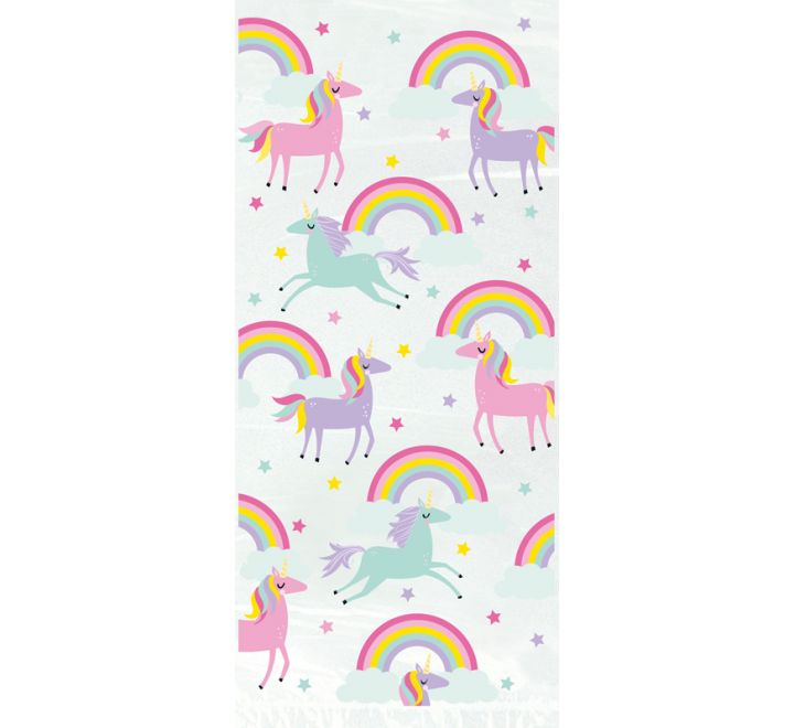 Unicorn cellofan posar