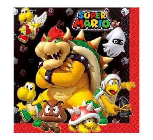 Super Mario serviettar