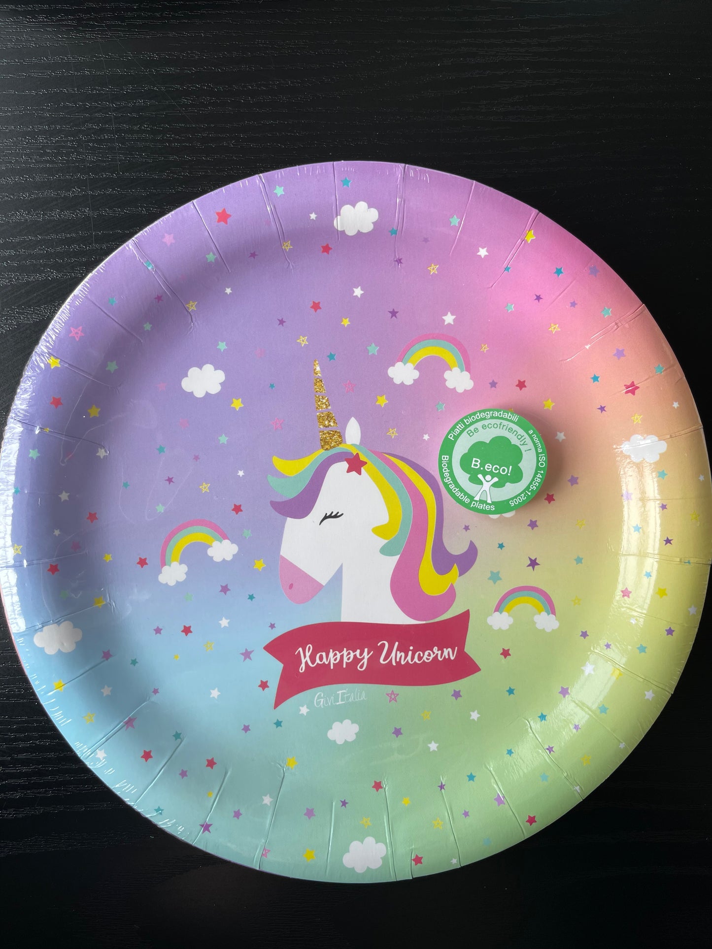 Unicorn tallerkar