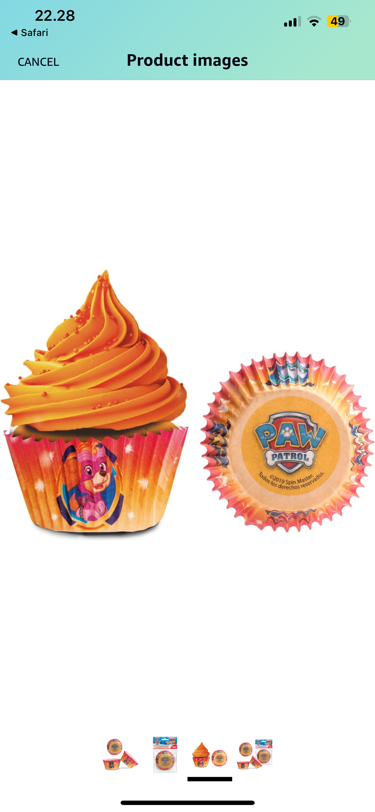Muffinsformar. - Paw Patrol