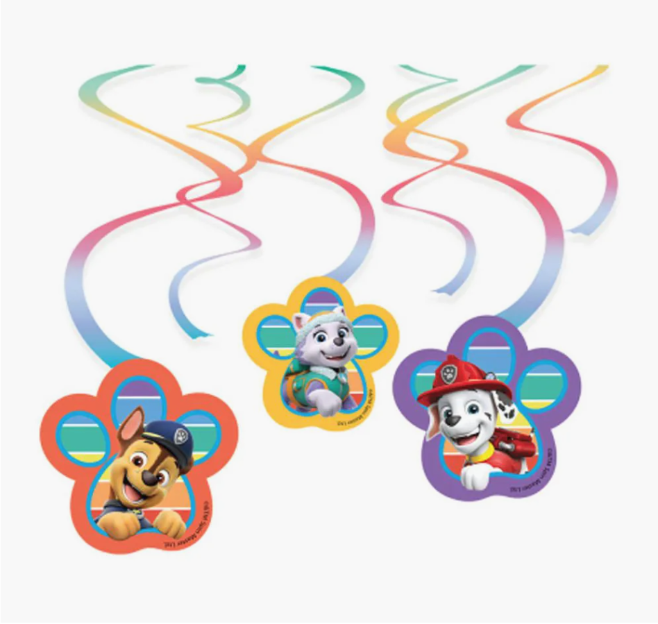 Paw Patrol Swirls
