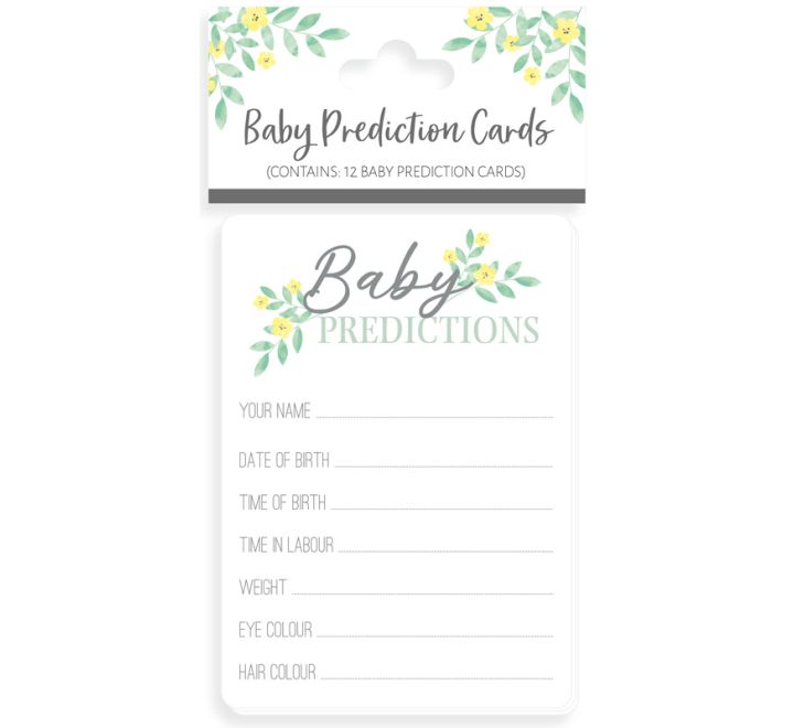 Baby prediction kort