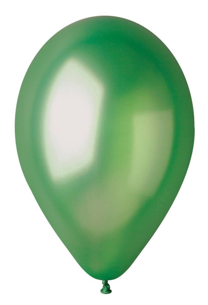 Ballón metallic. - Grøn
