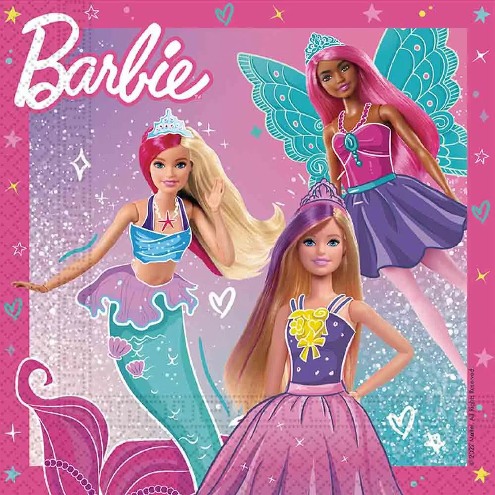 Barbie serviettar