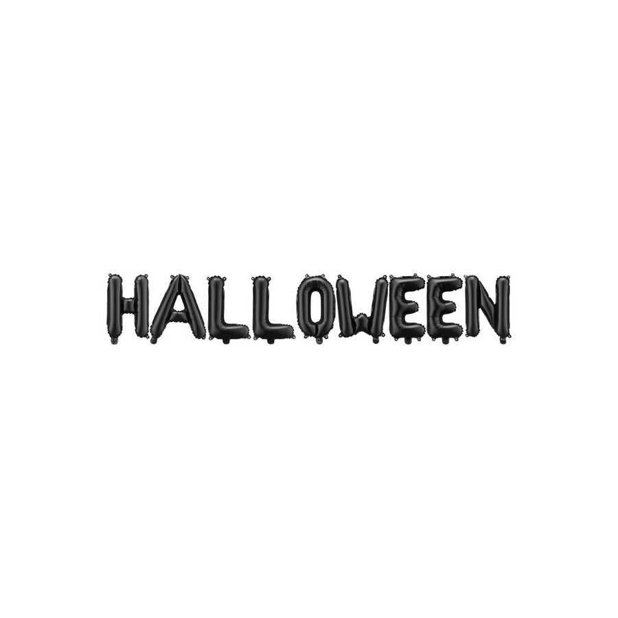 Halloween Bókstavar foliu ballón
