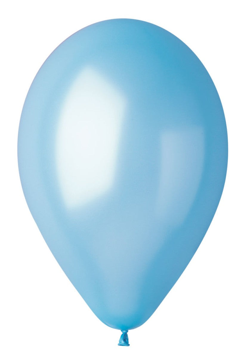 Ballón metallic. - Ljósablá