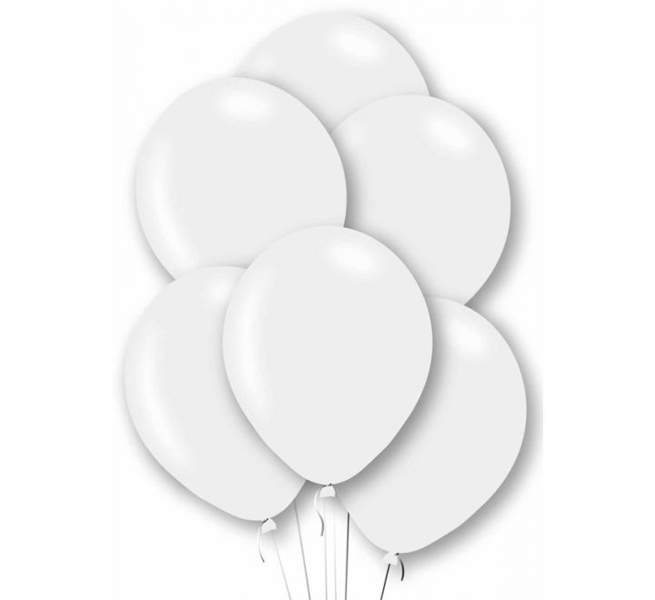 Ballónir. - Pearl white