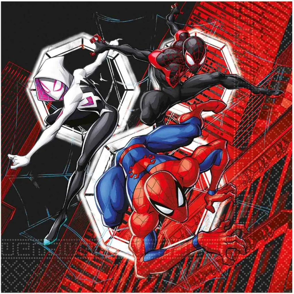 Spiderman serviettar