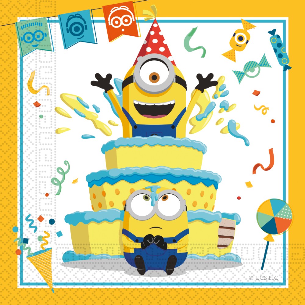 Minions serviettar