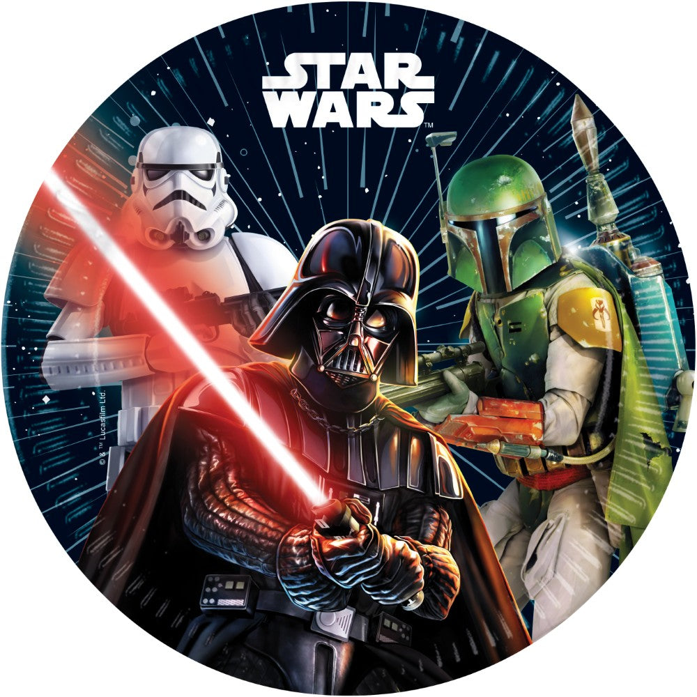 Star Wars papp tallerkar