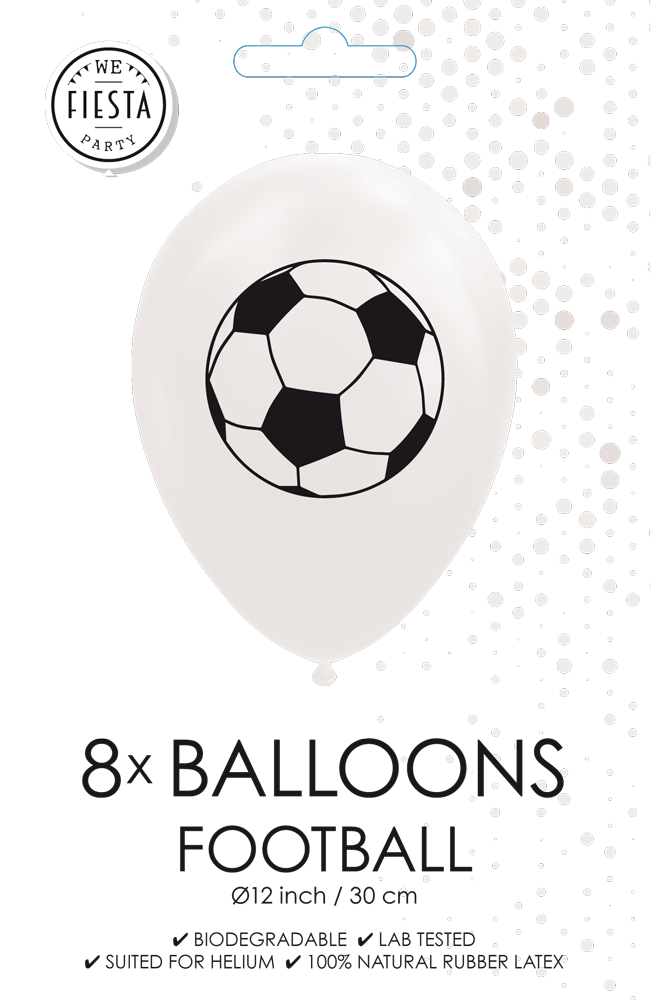 Fótbólts Latex ballónir