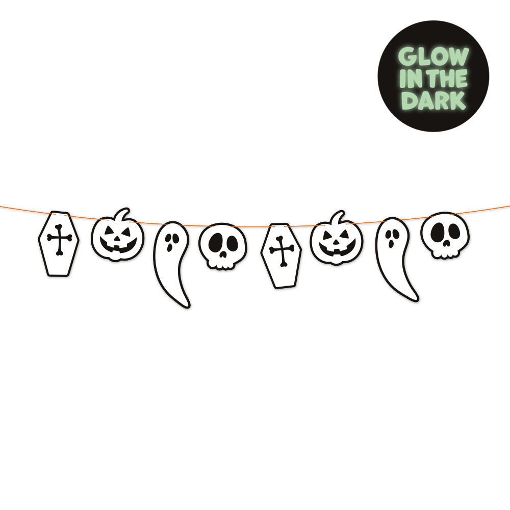 Halloween bannari - Glow In The Dark