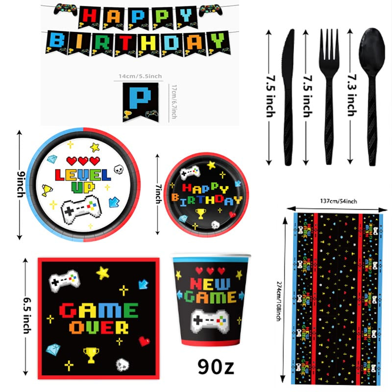 Gaming papp borðbúnaður til 10 fólk