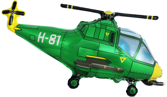 Tyrlu foliu ballon. - Grøn