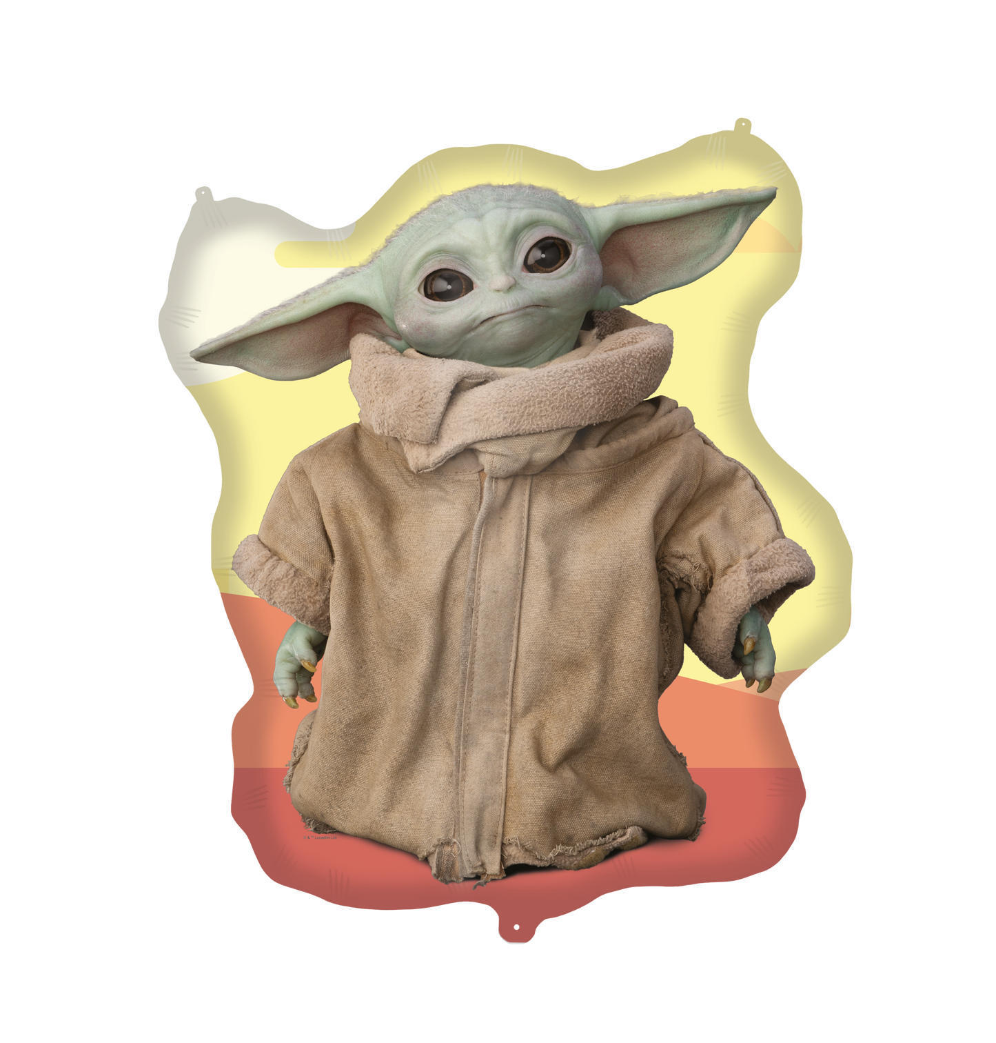 Grogu frá Star Wars foliu ballón