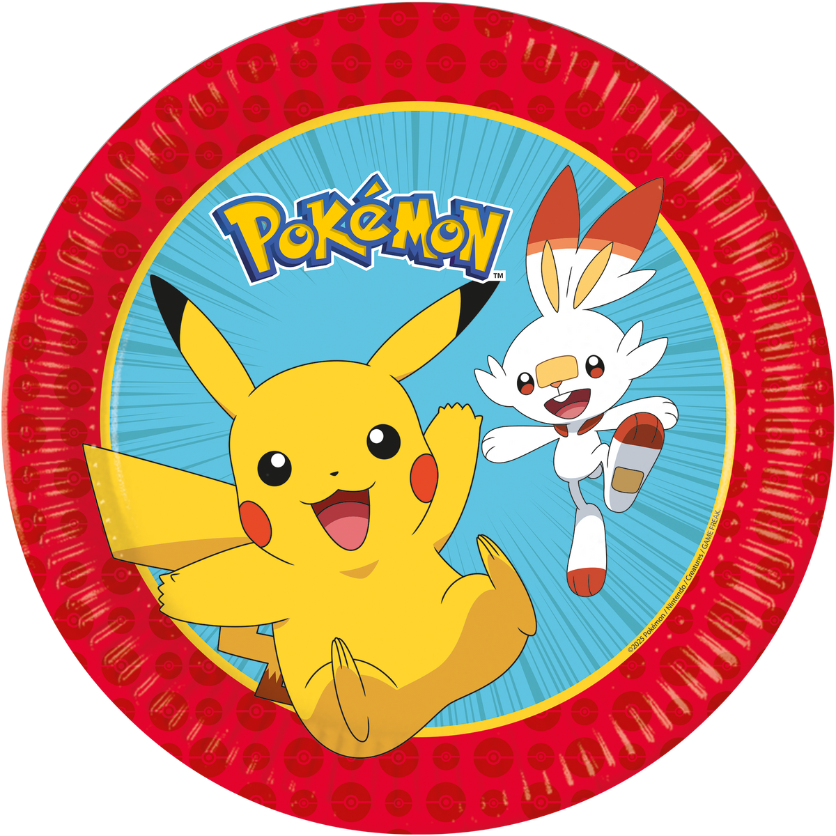 Pokemon papp tallerkar