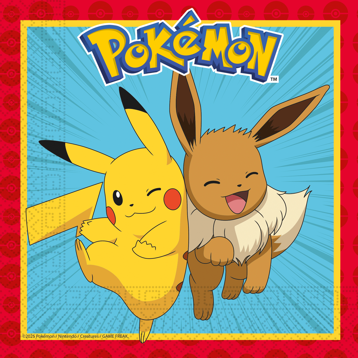 Pokemon serviettar