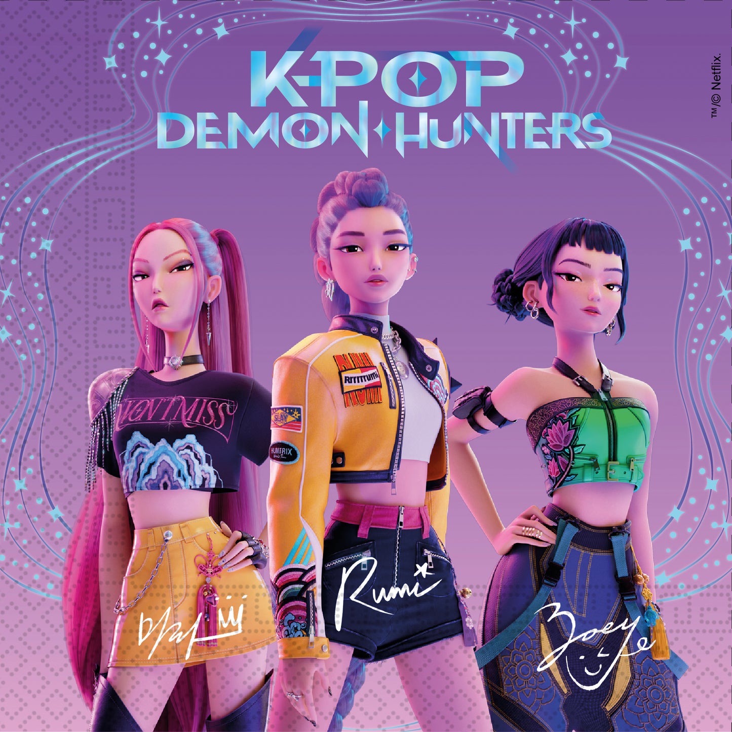 Demon Hunters K-POP serviettar