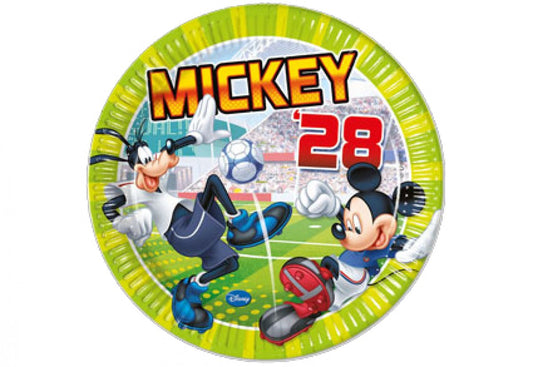 Mickey Mouse pap tallerkar