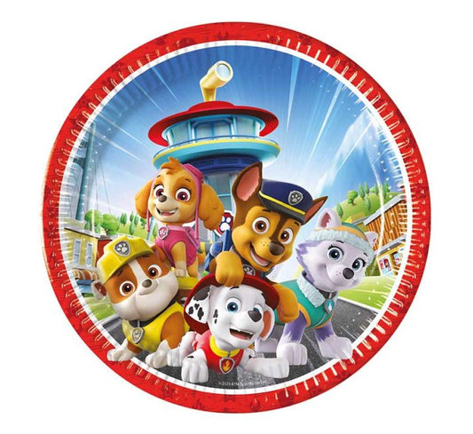 Paw Patrol Heroes tallerkar