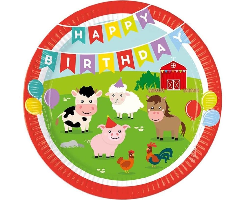 Djór papp tallerkar