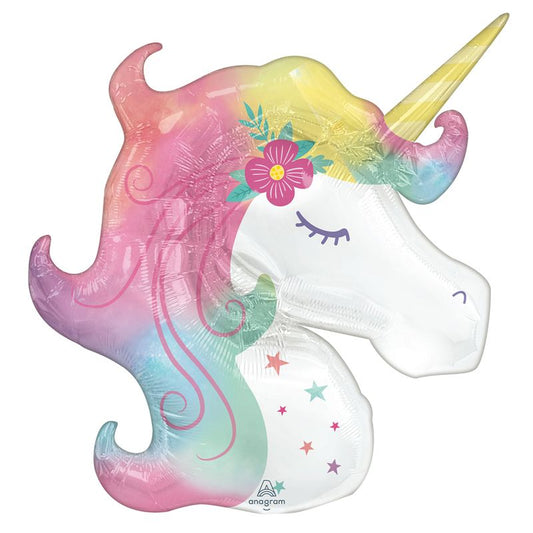 Unicorn foliu ballon