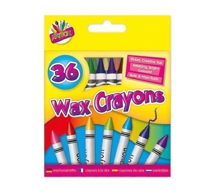 Wax crayons