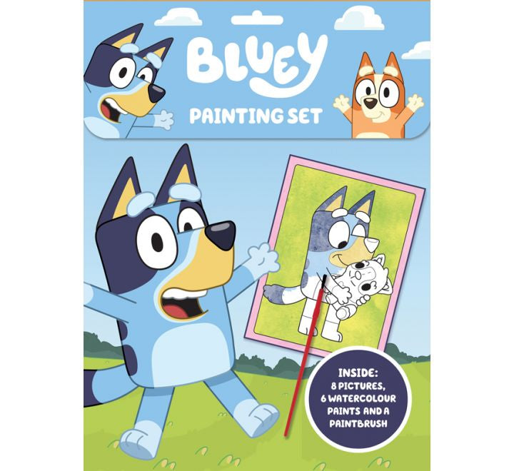 Bluey Painting Set