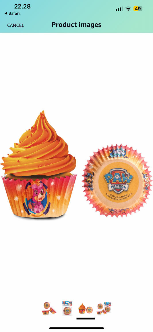 Muffinsformar. - Paw Patrol