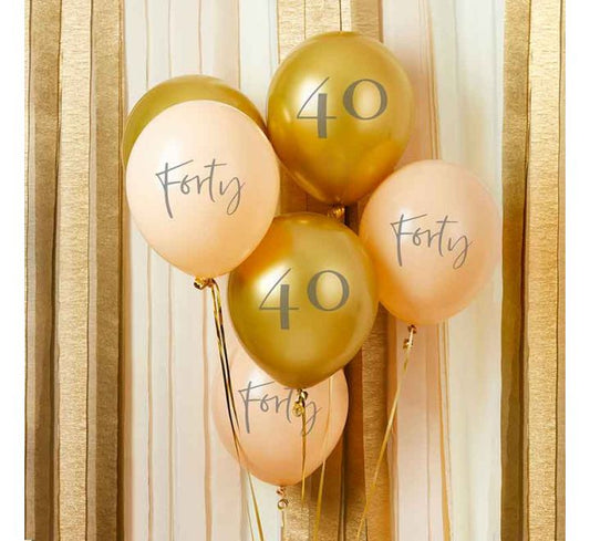 Latex ballónir. - 40