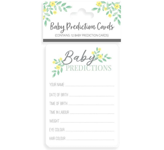 Baby prediction kort