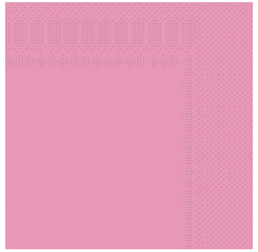 Bubblegum pink serviettar