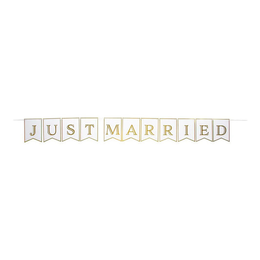 Just Married bannari