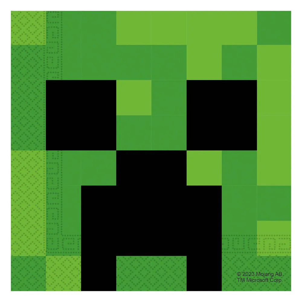Minecraft Serviettar