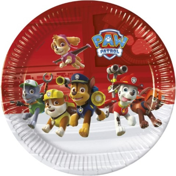 Paw patrol papp tallerkar