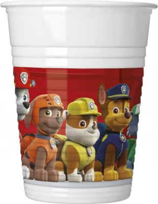 Paw patrol plastik koppar