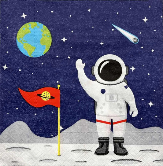 Space Party serviettar